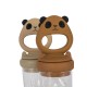 2 pack fruit feeding pacifier- caramel