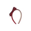 Velvet Hairbrace - red