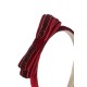 Velvet Hairbrace - red