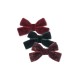 6 pack Micki bow hair clips