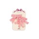 2 pack velvet double bow hair clips