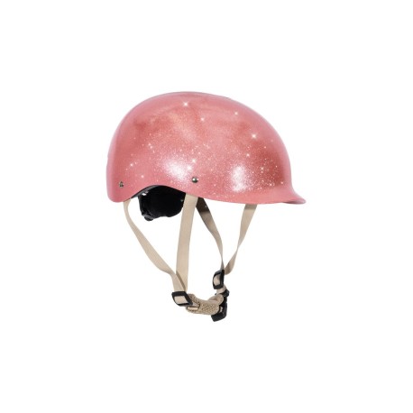 Bicycle helmet - Glitter pink