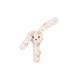 Hand rattle bunny- fleur decor