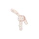 Hand rattle bunny- fleur decor