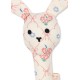 Hand rattle bunny- fleur decor