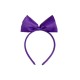 Bow Headband - purple