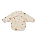 Merle cape bib - Holiday sandy