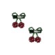 2 pack cherry hair clips