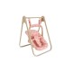 Doll swing - lacy pink