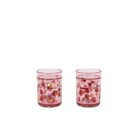 2 PACK GLITTER CUPS -fragola