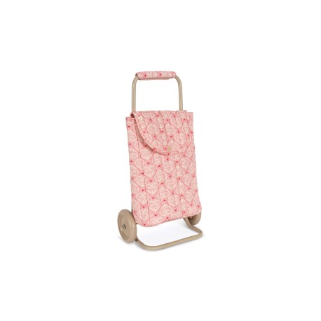 Kids trolley - lacy pink