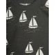 Sailing boats tee - grey