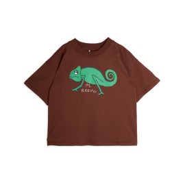 Lizard tee - brown