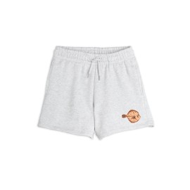 Flundra sweatshorts - grey melange