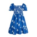 Sailing boats smock dress