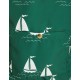 Sailing boats Backpack - green