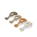 Liva silicone spoon - 4 pack - sandy mix