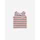 Smiling Striped Terry tank top