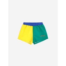 Color block swim trunks