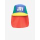 Joy color block swim cap