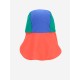 Joy color block swim cap