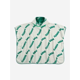 Wavy Bobo Choses all over terry towel poncho