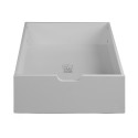 The Sebra bed drawer - stone grey