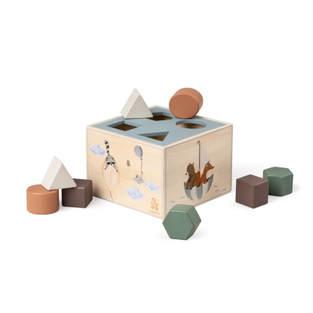 Wooden shape sorter- World of Sebra