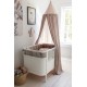 Sebra canopy - dobby weave, jetty beige