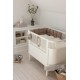 Baby bumper half length, Kapok - jetty beige