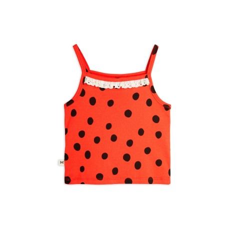 Dots Lace tank top