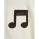 Note chenille tee