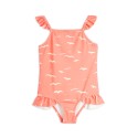 Seagull frill Swimsuit