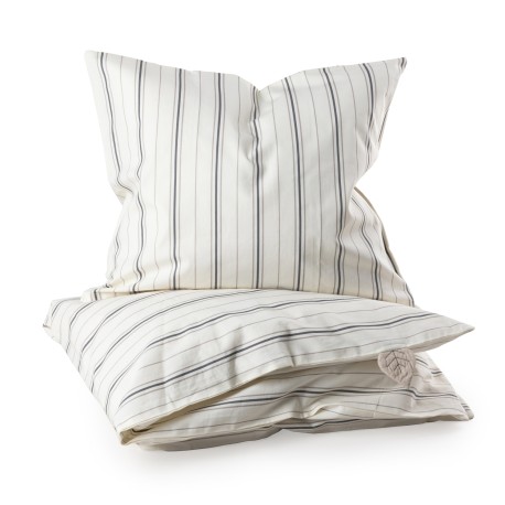 Classic Bed linen, junior, cream stripe
