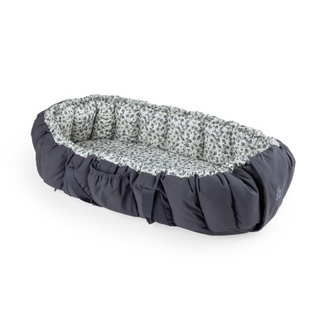 Sebra 3 in 1 baby nest - blue olive