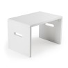 Sebra step stool - white