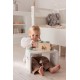 Sebra step stool - white