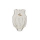 Elliot romper - stripe blue