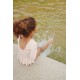 Jade long- sleeved swimsuit - evening sand